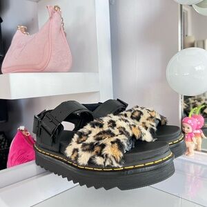 Dr. Martens leopard sandles